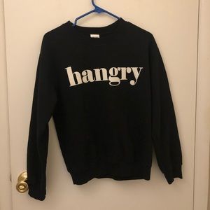 “Hangry” crewneck sweatshirt